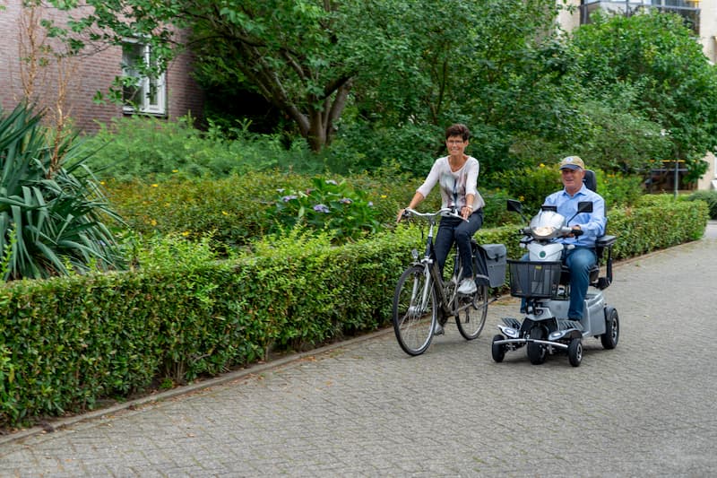 Afmetingen scootmobiel Toura2